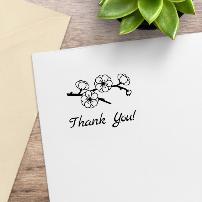 Carimbo De Borracha Ramificação Brilhante Obrigado 1x1 (Criador carregado)