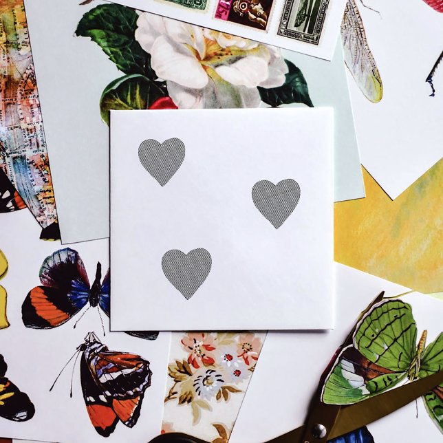 Carimbo De Borracha Red Love Heart (Criador carregado)