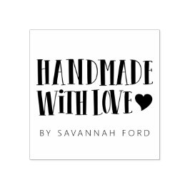 Carimbo De Borracha Retrô na moda com amor