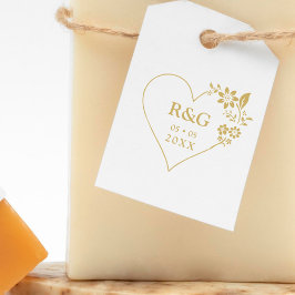 Carimbo De Borracha Rico Simples Iniciais Casando Flor Garland Heart