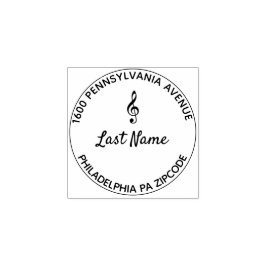 Carimbo De Borracha Ronda de Limpeza de Tremores