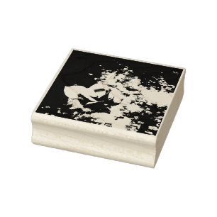 Carimbo De Borracha Rosa do Mundo Antigo