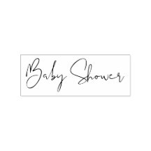 Rótulo Personalizado Chuva de Bebê Simples