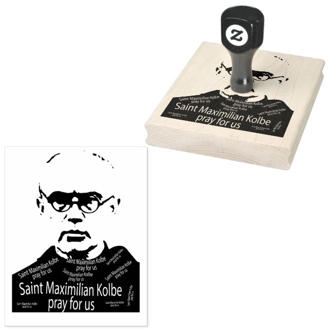 Carimbo De Borracha Rua Maximilian Kolbe Rubber Stamp (Carimbado)