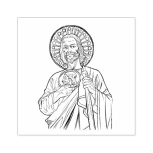 Carimbo De Borracha Ruas Católicas Religiosas, Jude Primo de Jesus