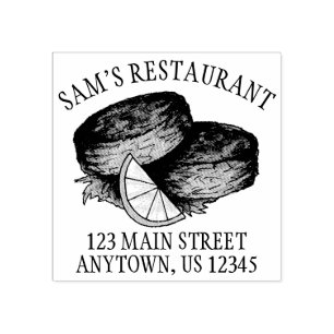 Carimbo De Borracha Sapateiro Marisco Bolsa Caranguejo Caranguejo Ende