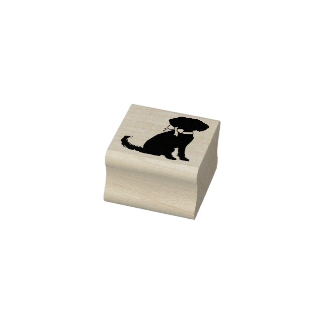 Carimbo De Borracha Schnoodle Dog Puppy (Carimbo)