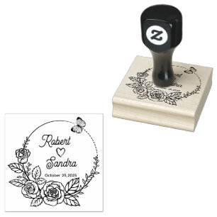 Carimbo De Borracha Script Moderno Profissional