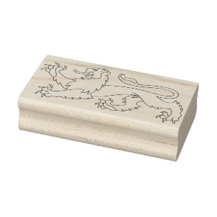 Carimbo De Borracha selo de arte real