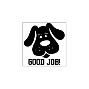 Carimbo De Borracha Selo do cão de filhote de cachorro do trabalho do