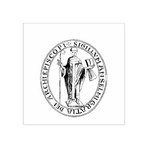 Carimbo De Borracha Selo do Santo Anselm de Canterbury