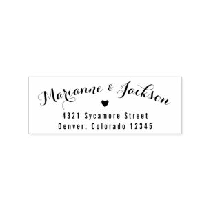 Carimbo De Borracha Selo feito sob encomenda do endereço do remetente