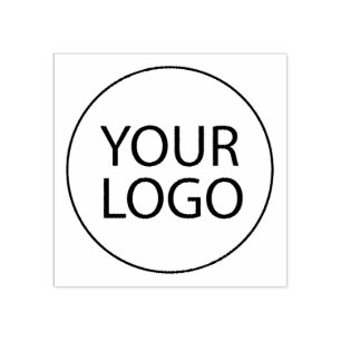 Carimbo De Borracha Seu logotipo empresarial personalizado profissiona