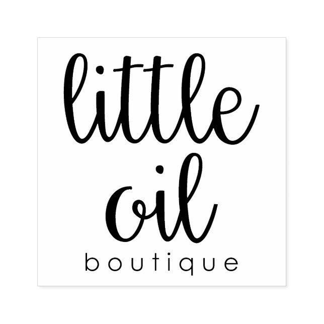 Carimbo De Borracha Seu logotipo personalizado (Impressão)