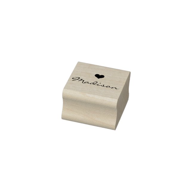 Carimbo De Borracha Seu nome e assinatura personalizada de script (Carimbo)