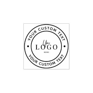 Carimbo De Borracha Seu Selo de Borracha com Logotipo Personalizado