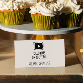 Carimbo De Borracha Siga-nos no Youtube, Mídia Social