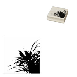 Carimbo De Borracha Silhoutte Red Meadowlark