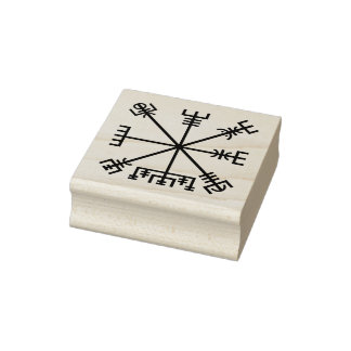 Carimbo De Borracha Símbolo de Vegvisir