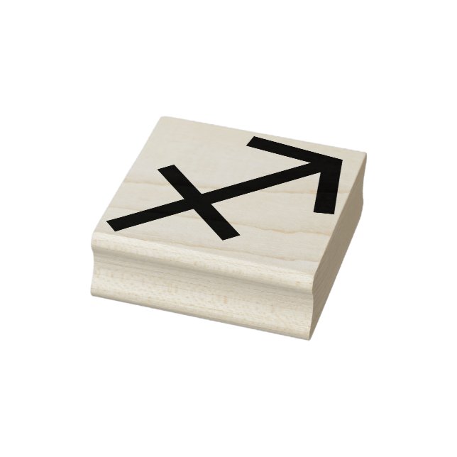 Carimbo De Borracha símbolo sagitário de arte (Carimbo)