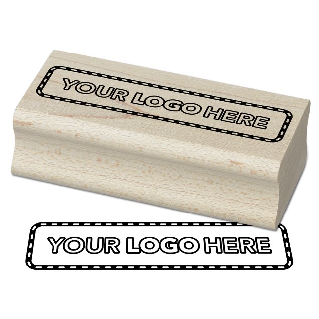 Carimbo De Borracha Simple Logo Business Branding Rubber Stamp (Criador carregado)