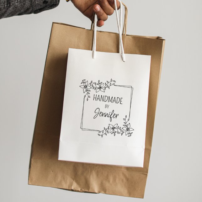 Carimbo De Borracha Simples e personalizado, empresa flexível (Criador carregado)