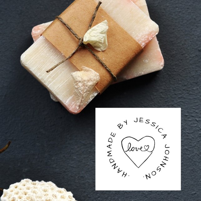 Carimbo De Borracha Simples Fabricado À Mão Com Nome Personalizado De  (Criador carregado)