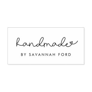 Carimbo De Borracha Simples Script de corte