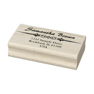 Carimbo De Borracha Simplesmente Desenhe com borda vintage + suas idei