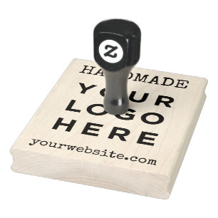 Carimbo De Borracha Site de mão Logotipo da sua empresa personalizado