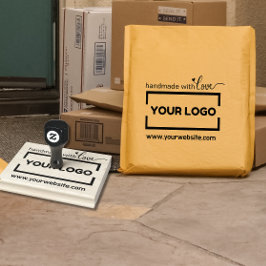 Carimbo De Borracha Site de mão Logotipo de sua empresa Borracha perso