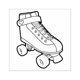 Carimbo De Borracha Skate do cilindro de desenho do gráfico retrorrefl