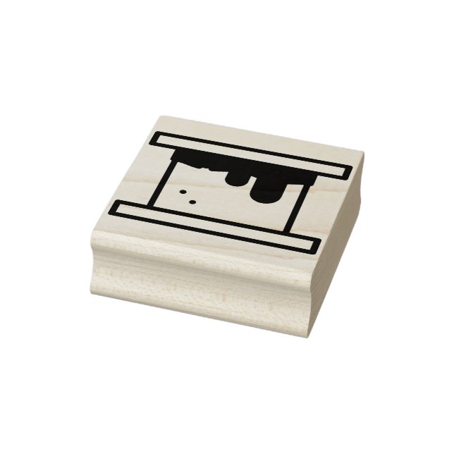 Carimbo De Borracha smore (Carimbo)