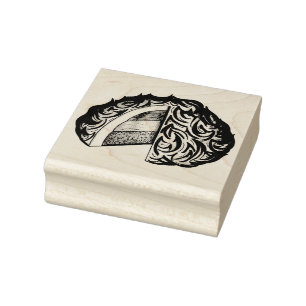 Carimbo De Borracha Sorvete de Bomba Nua do Alasca - Comida de Deserto