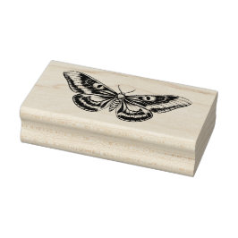 Carimbo De Borracha Storybook Moth Gummistempel