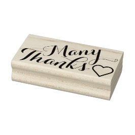 Carimbo De Borracha Sua própria mensagem: muitos OBRIGADOS