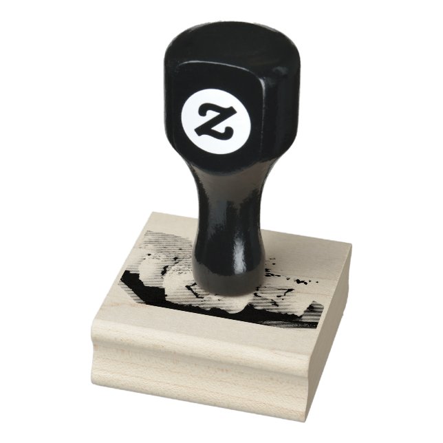 Carimbo De Borracha Sushi num prato (Carimbo)