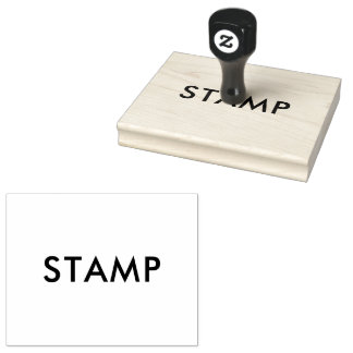 Carimbo De Borracha Tamanho personalizado 4,0" x 5,0"