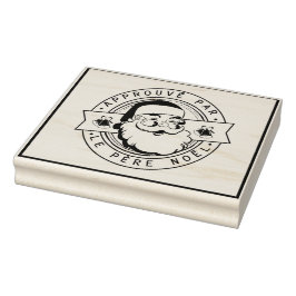 Carimbo De Borracha Tampons Encreurs Approuvés par le Père Noël