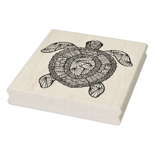 Carimbo De Borracha Tartaruga inspirada