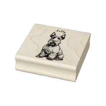 Terrier escocês personalizado