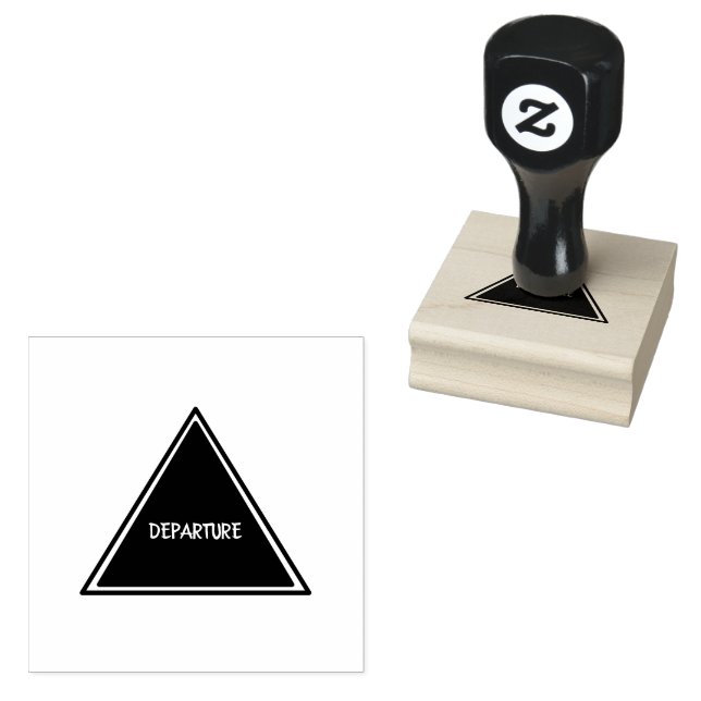 Carimbo De Borracha Texto Personalizado PARTIDA Arte da Madeira Profun (Carimbado)