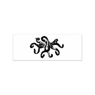 Carimbo De Borracha Thunder_Cove de Octopus Azul