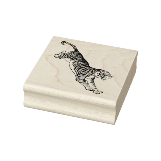 Carimbo De Borracha Tigre (Carimbo)