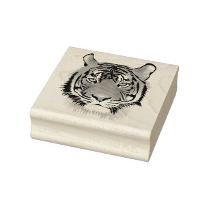 Carimbo De Borracha Tigre