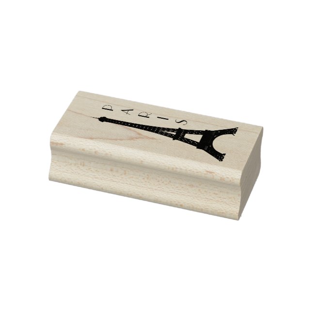 Carimbo De Borracha Torre Eiffel de Paris (Carimbo)