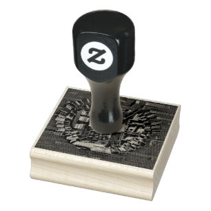 Carimbo De Borracha Trabalho de arte de amante de livros