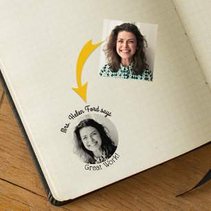 Carimbo De Borracha Trabalho de Excelente de Professores Personalizado