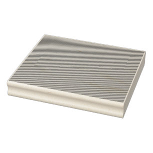 Carimbo De Borracha Um padrão artístico verde e dourado representando 