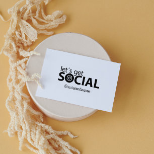 Carimbo De Borracha Vamos nos socializar no Instagram